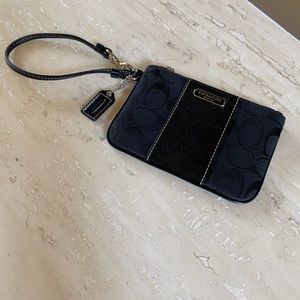 Coach Logo Wristlet